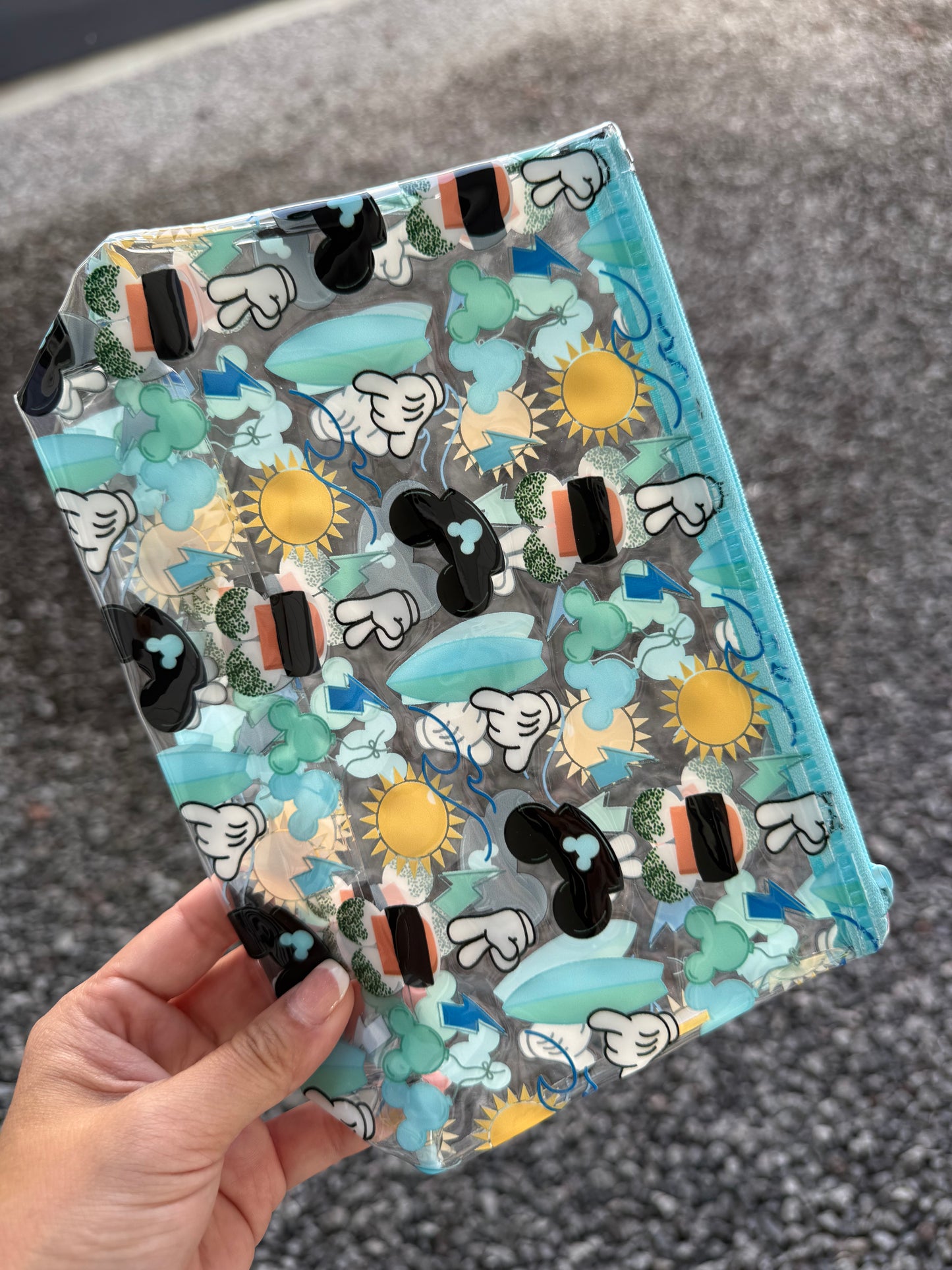Transparent Zipper Pouch
