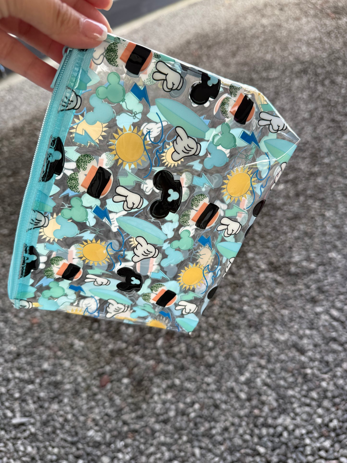 Transparent Zipper Pouch