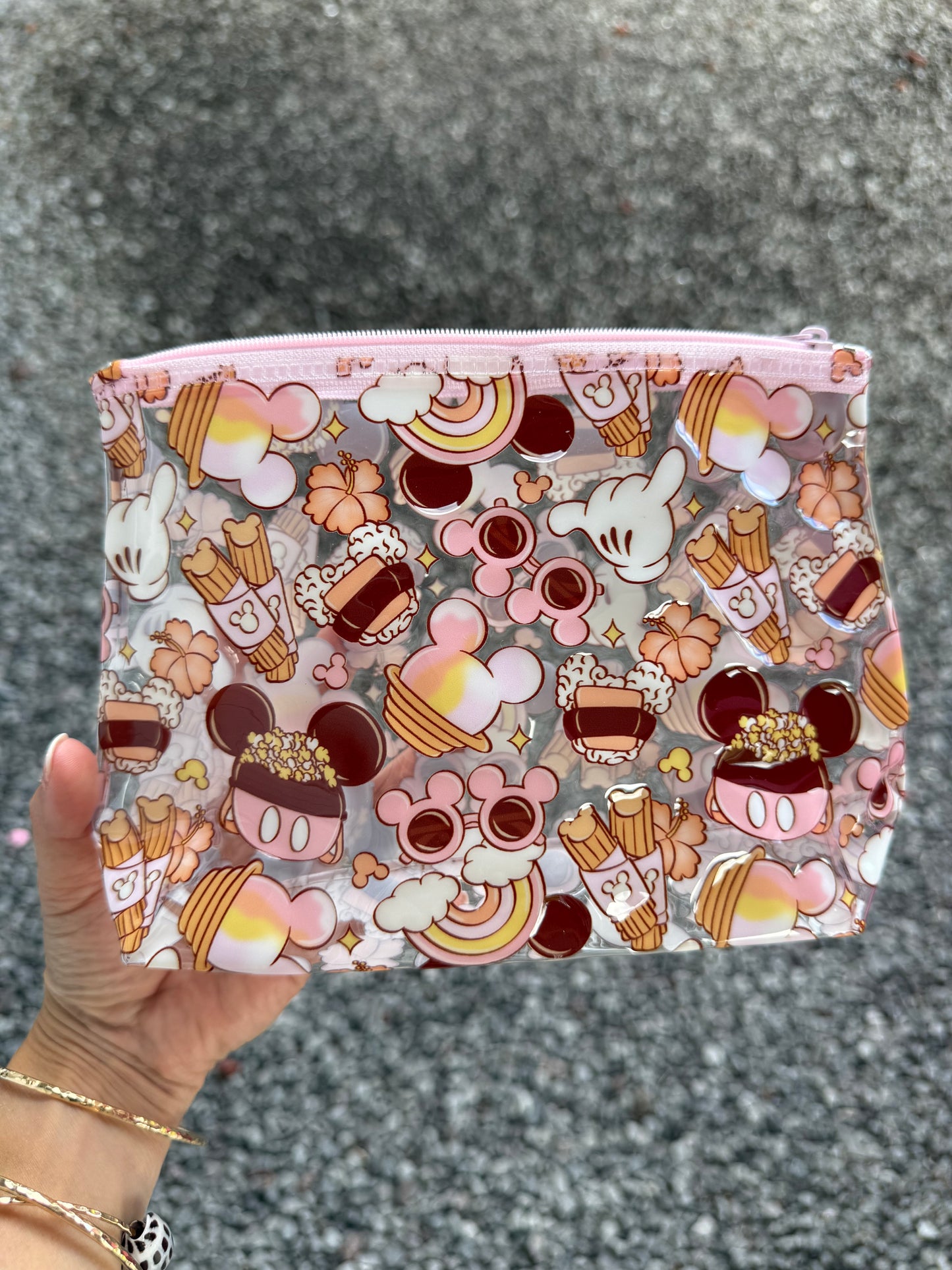 Transparent Zipper Pouch