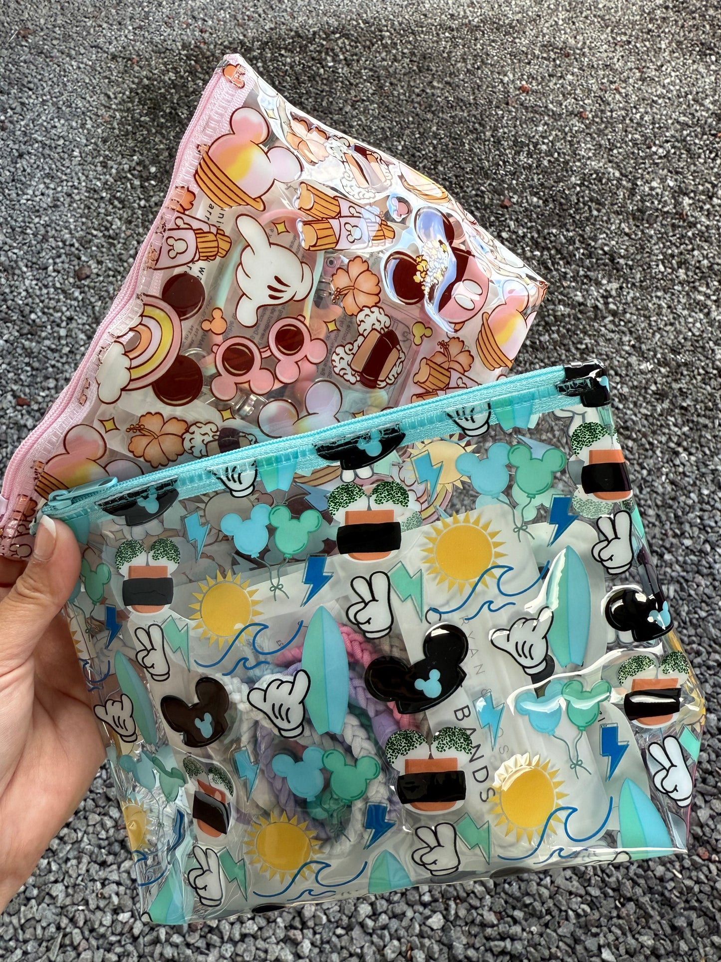 Transparent Zipper Pouch