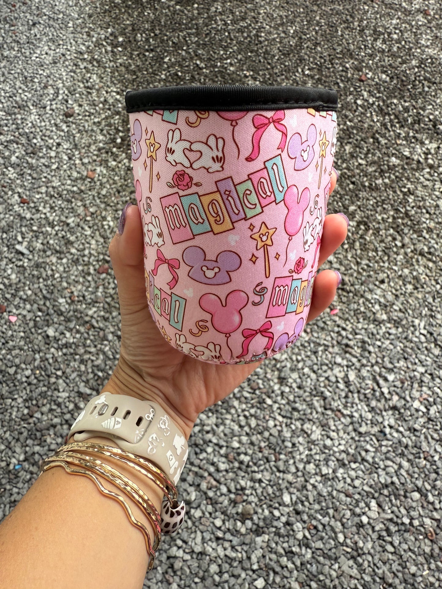 Koozie Sleeve - Magical Pink