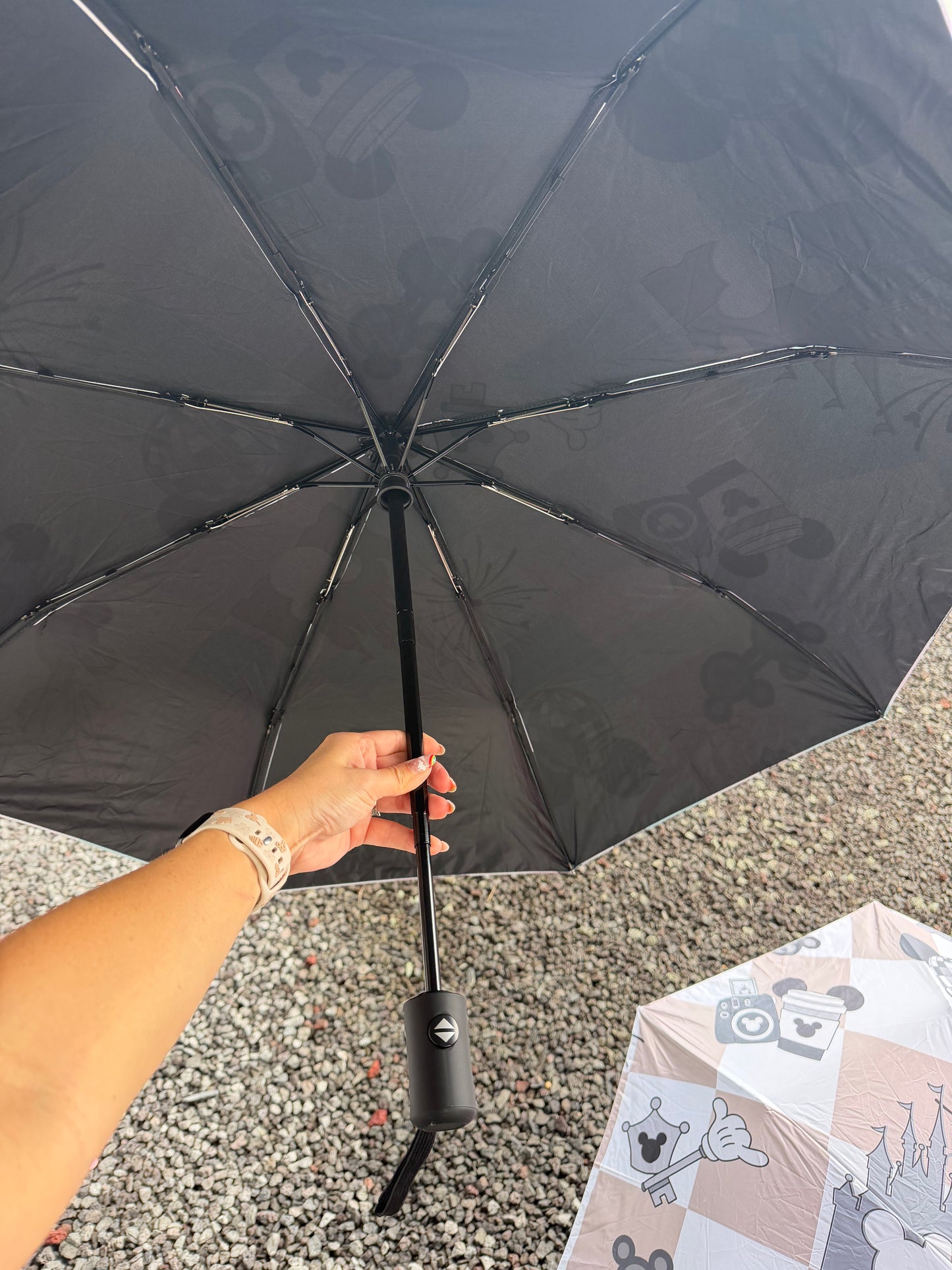 IMPERFECT Compact Umbrella - Main Street Magic Mermaid