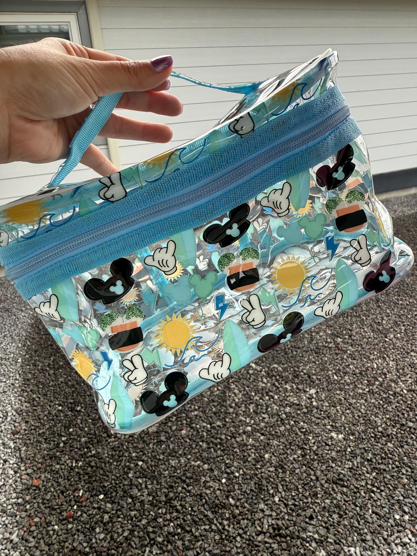 Transparent Accessories Bag