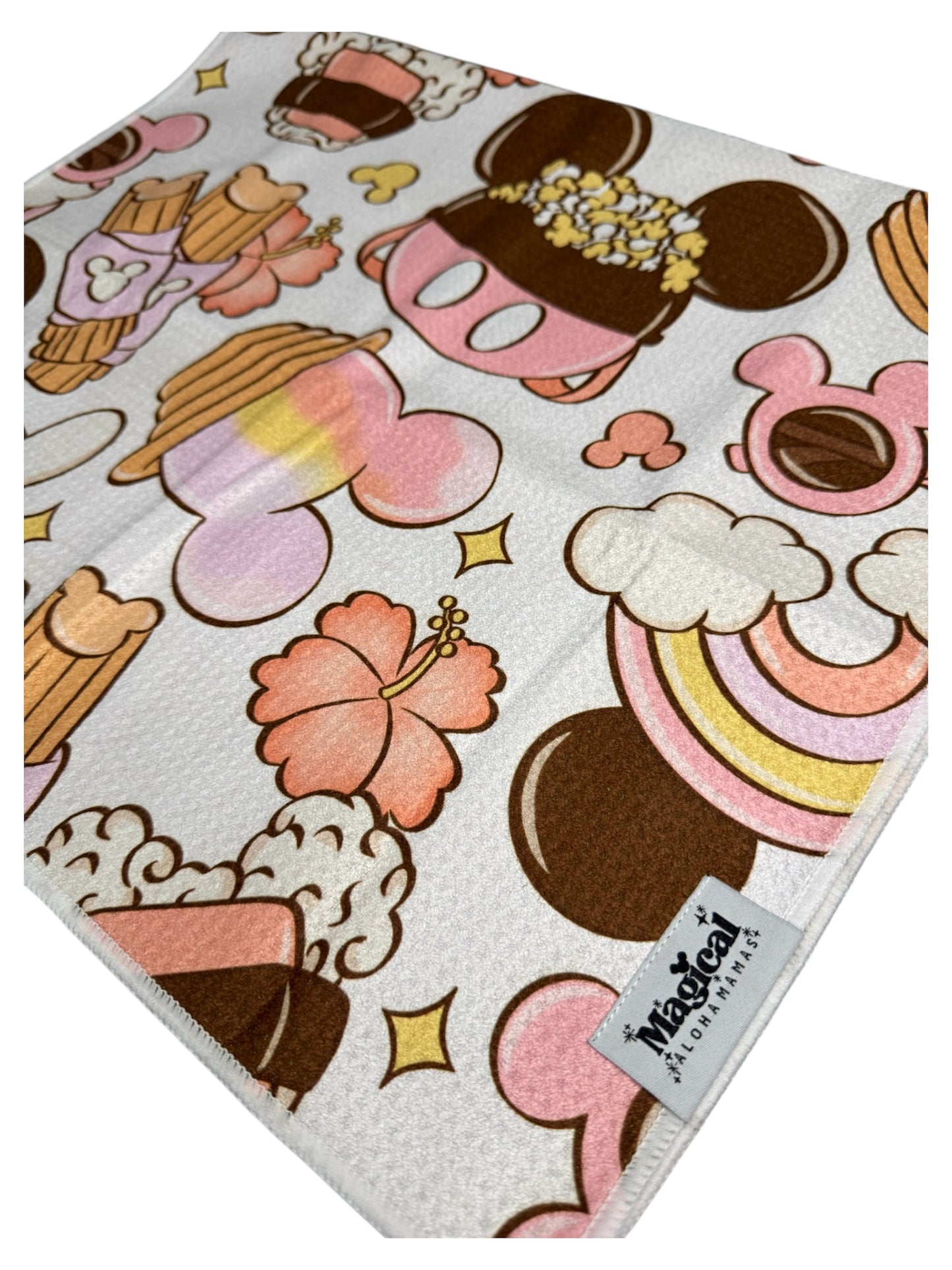 Microfiber Waffle Tea Towel - Magical Vibes