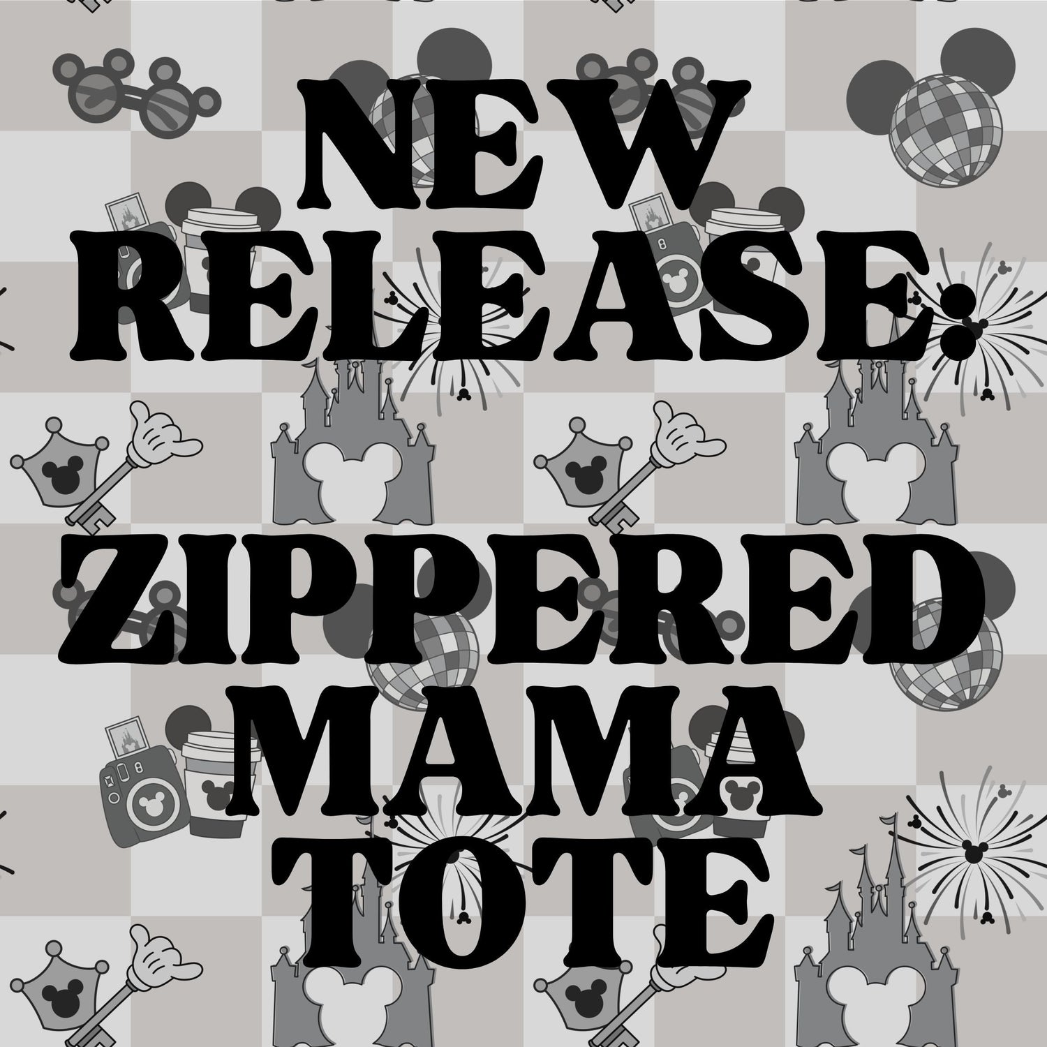 New Release Zipper Mama Tote