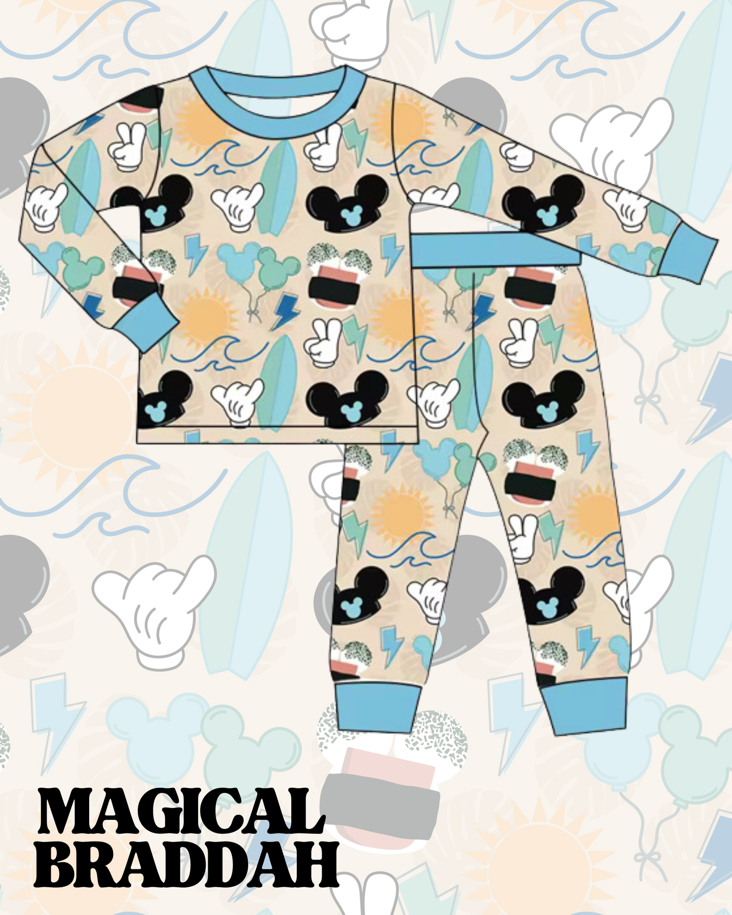 *PREORDER* Bamboo Pajamas Magical Braddah