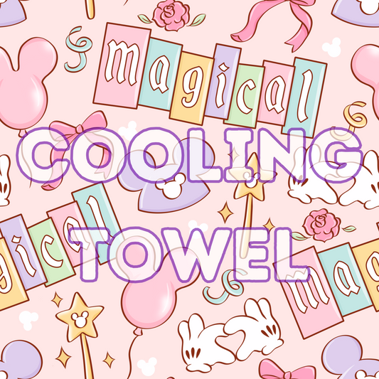 Cooling Towel - Magical Pink