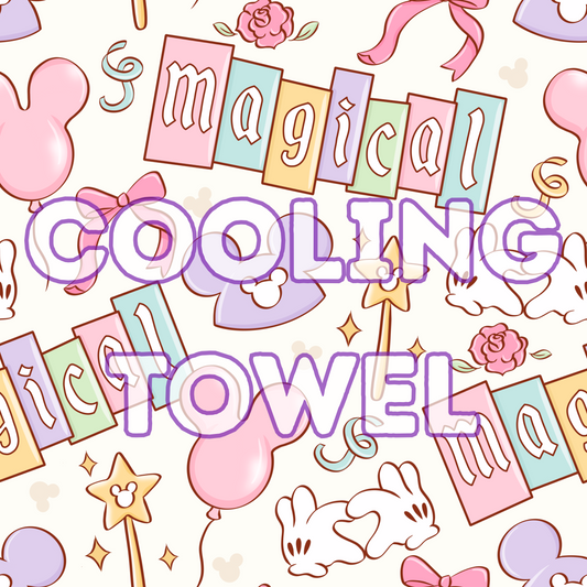 Cooling Towel - Magical White
