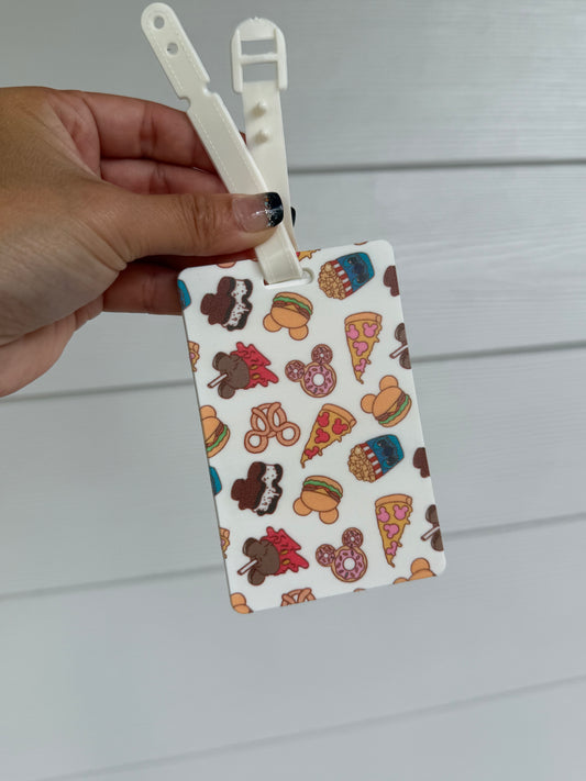 Luggage Tag - Snacks