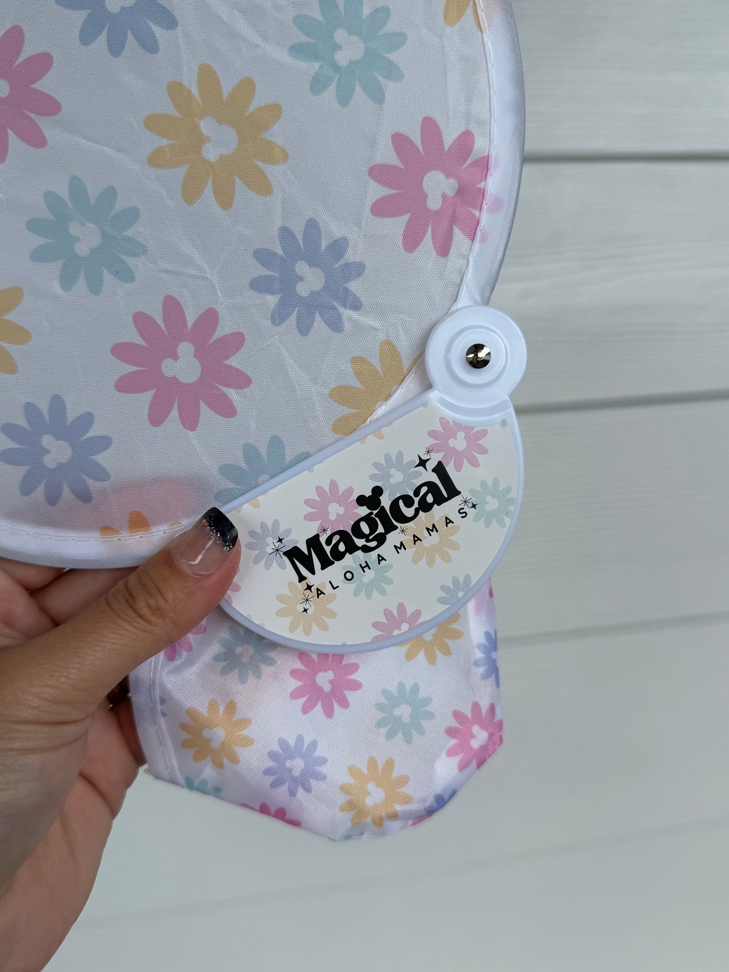 Compact Travel Fans - Pastels Mickey