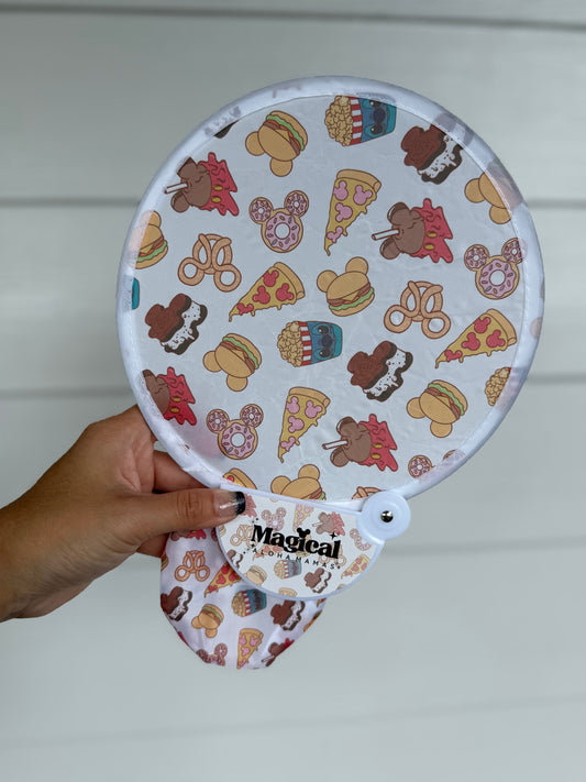 Compact Travel Fans - Snacks