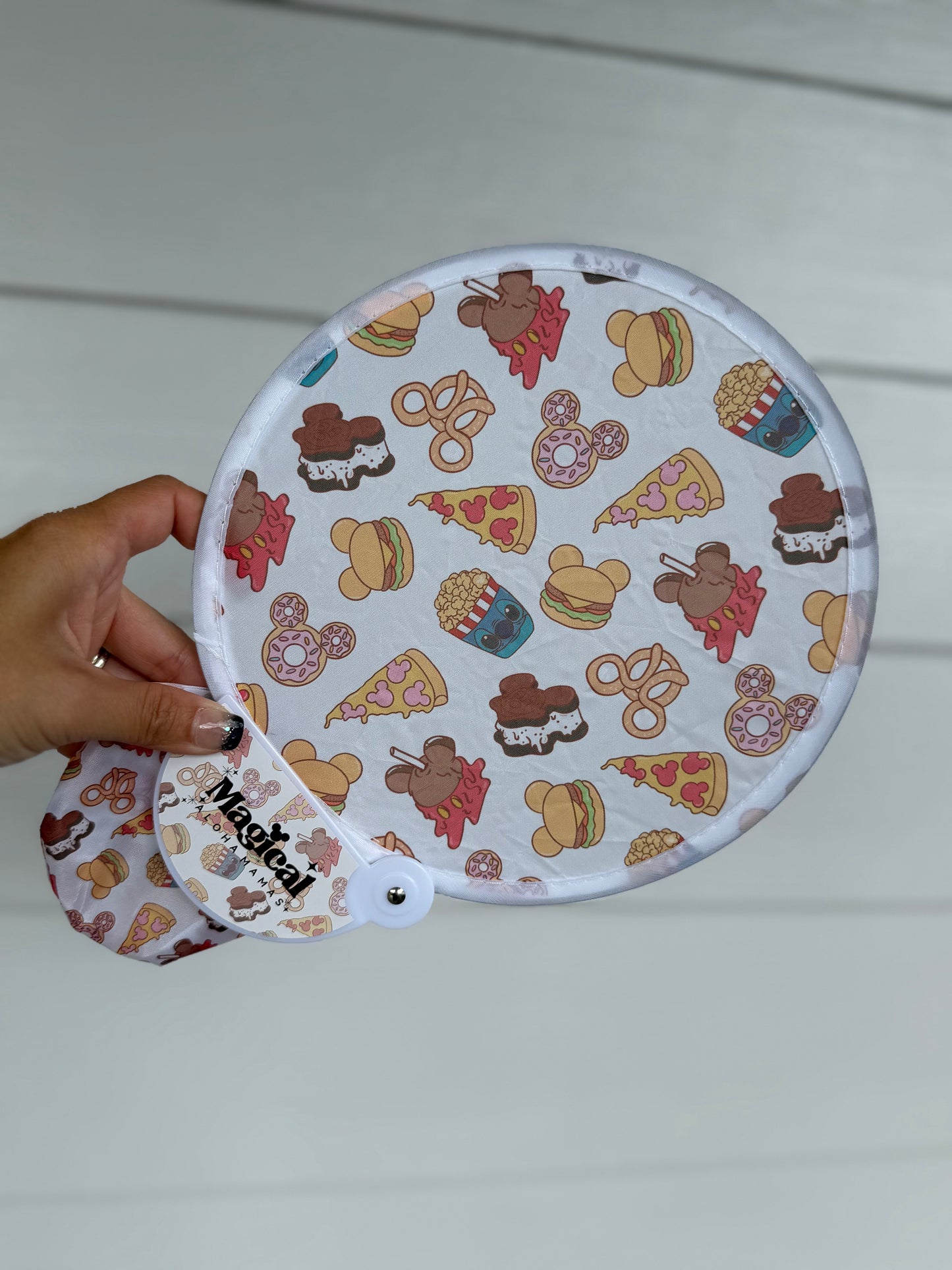 Compact Travel Fans - Snacks