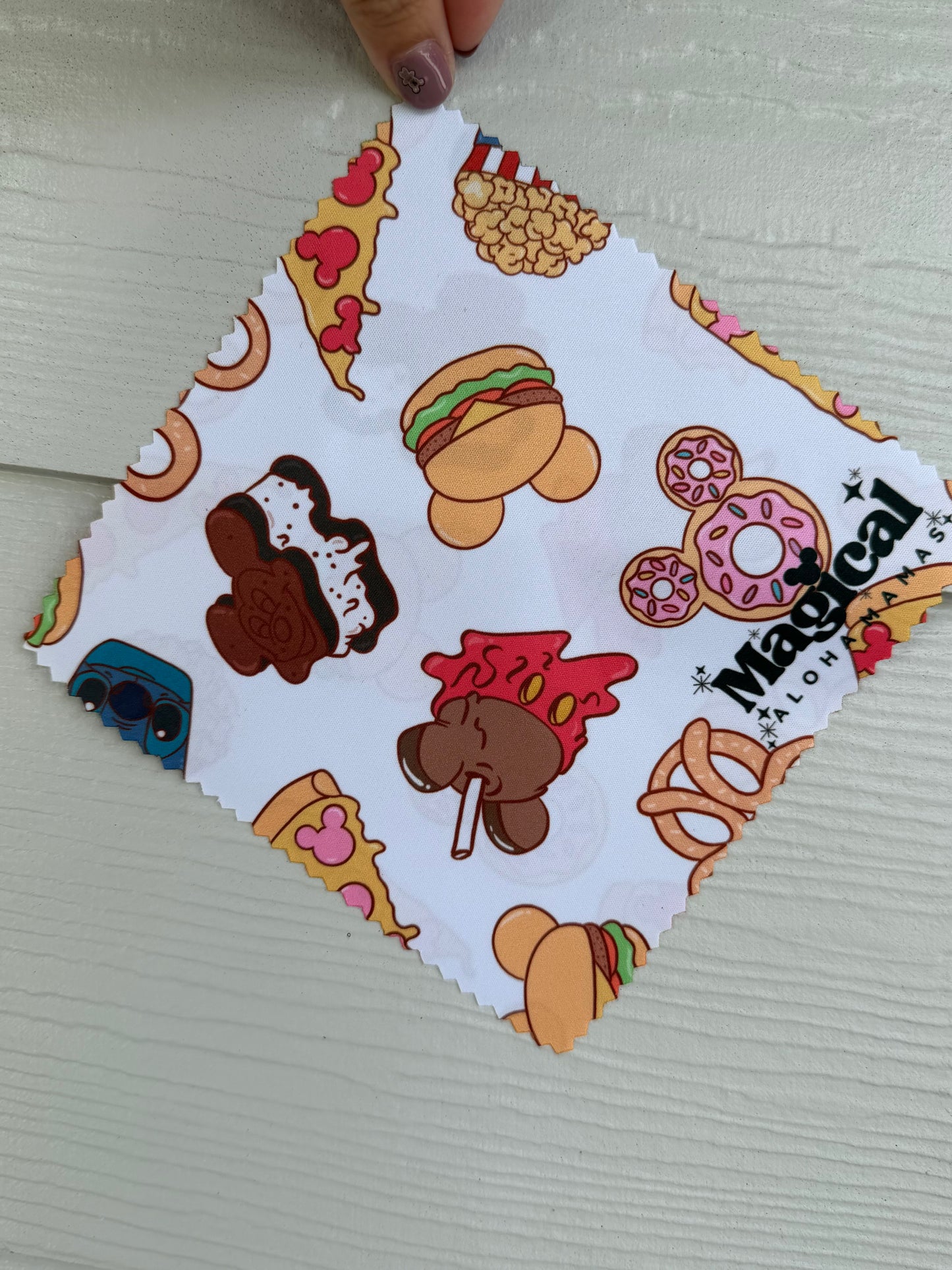 Microfiber Cleaning Cloth - Snacks