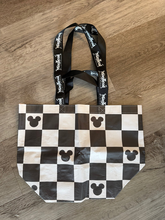 Princess Tote  - Black/Tan Mickey