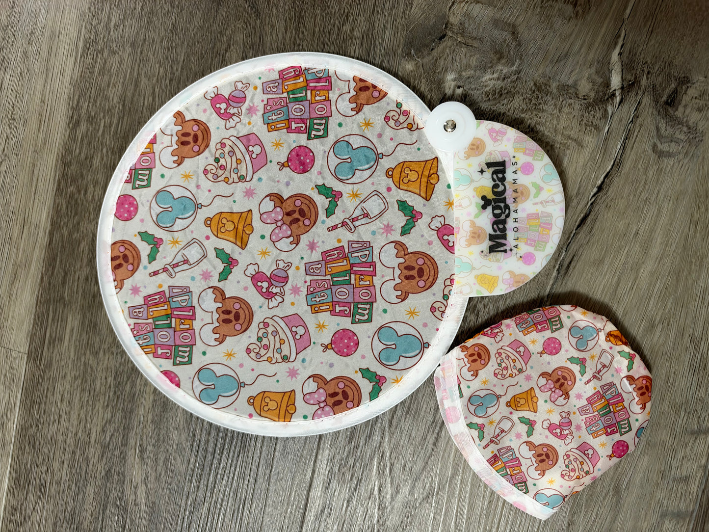 Compact Travel Fans - Christmas Magic