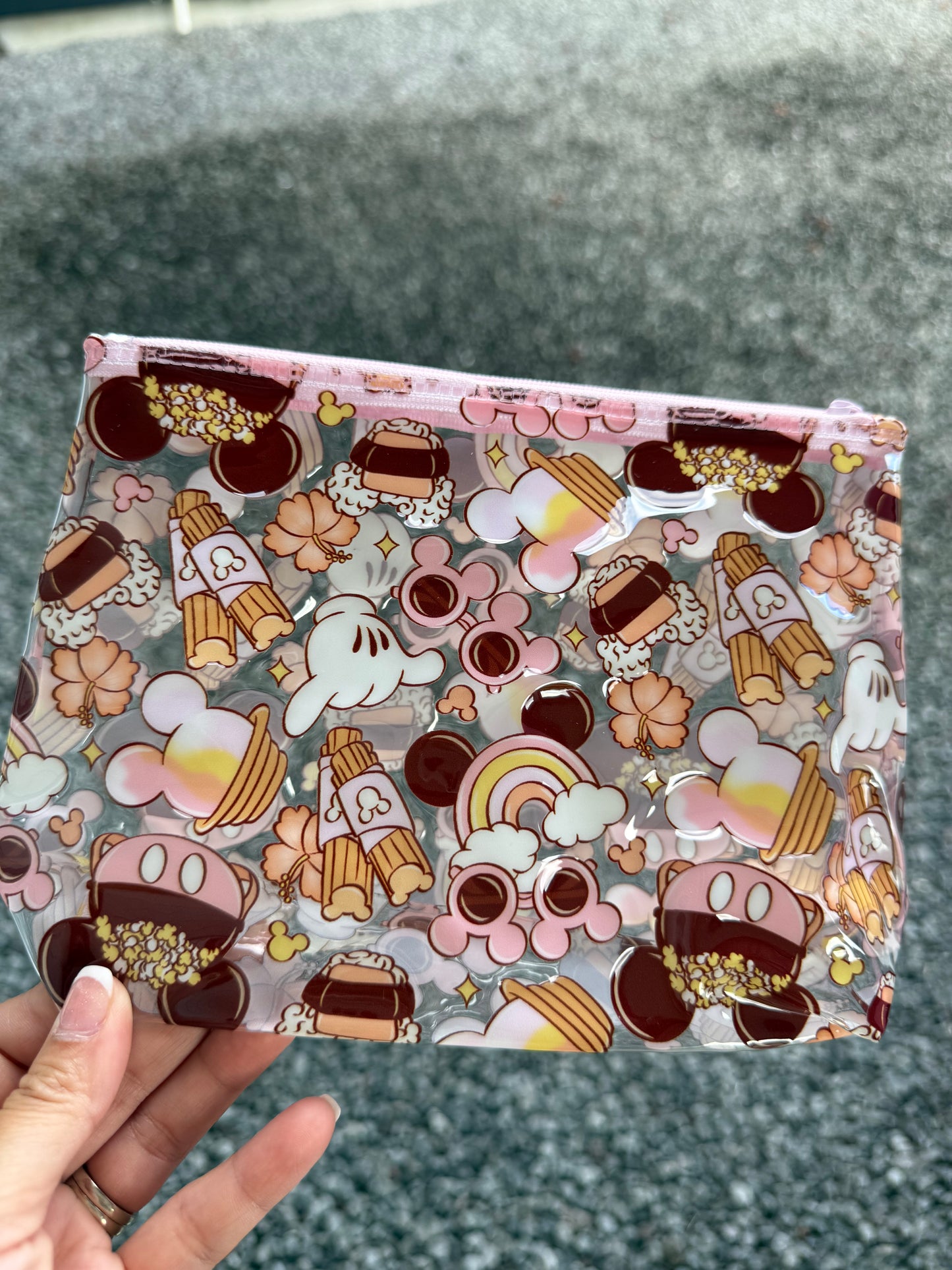 Transparent Zipper Pouch