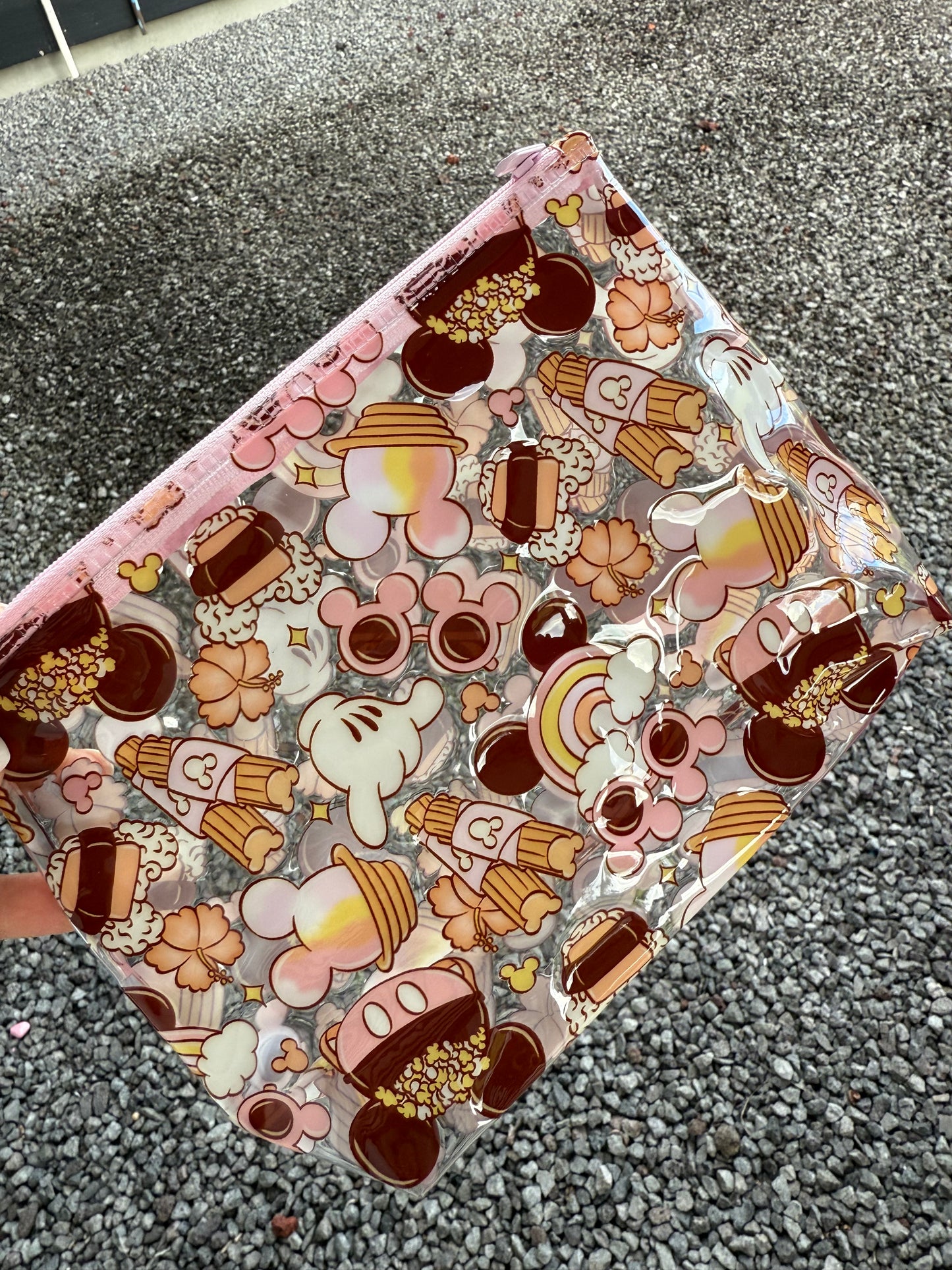 Transparent Zipper Pouch