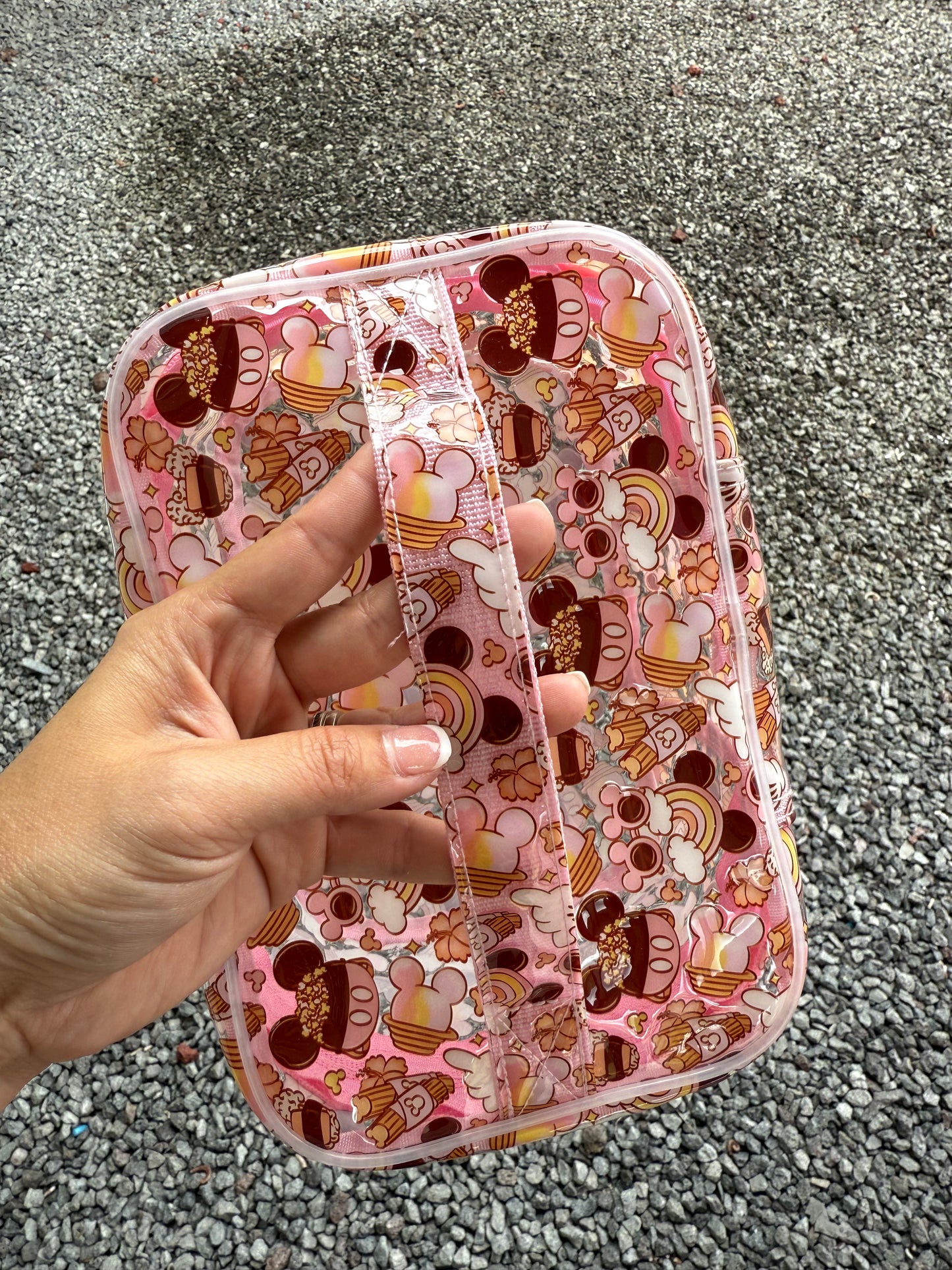 Transparent Accessories Bag