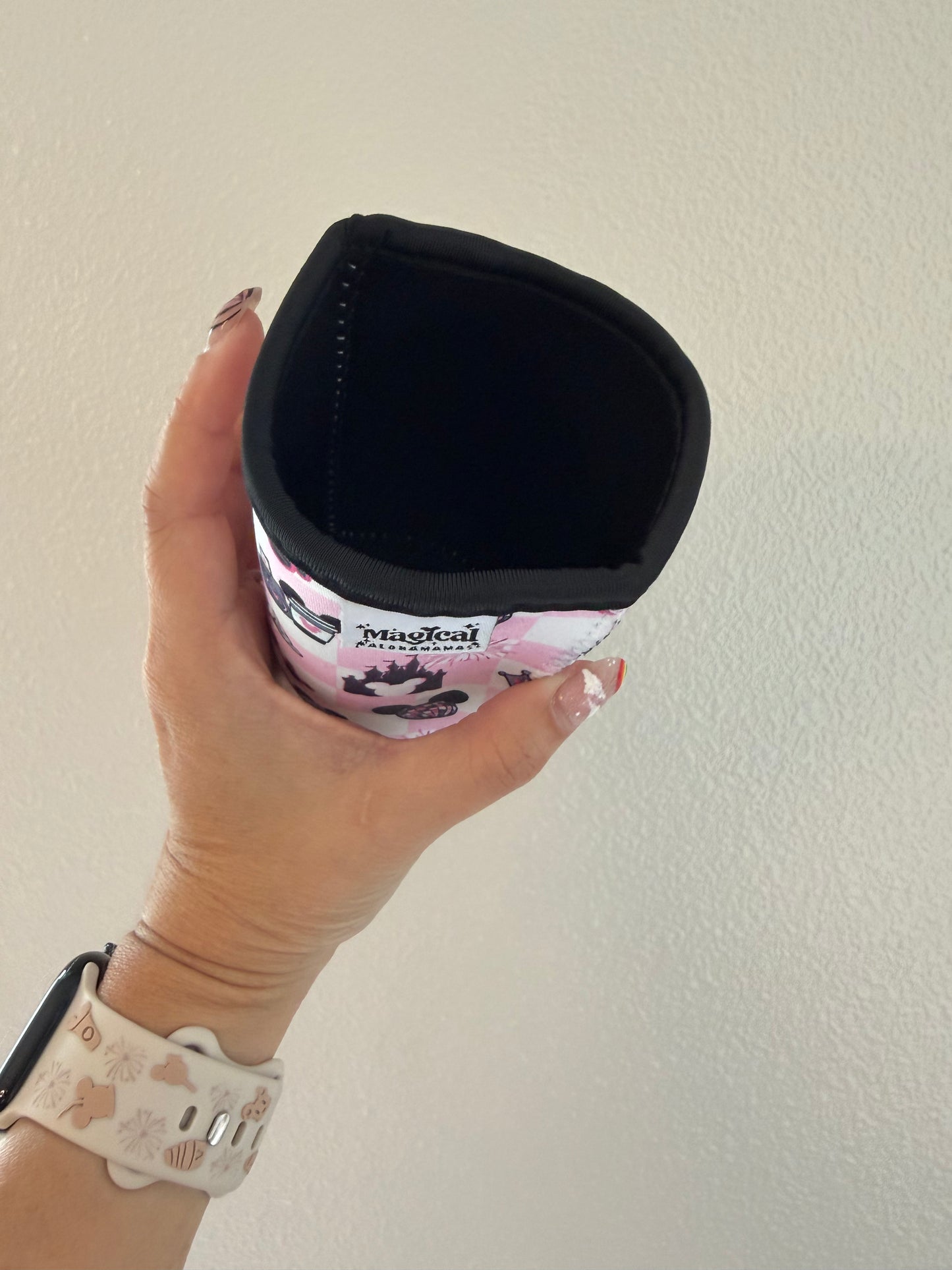 Koozie Sleeve - Main Street Magic Pink