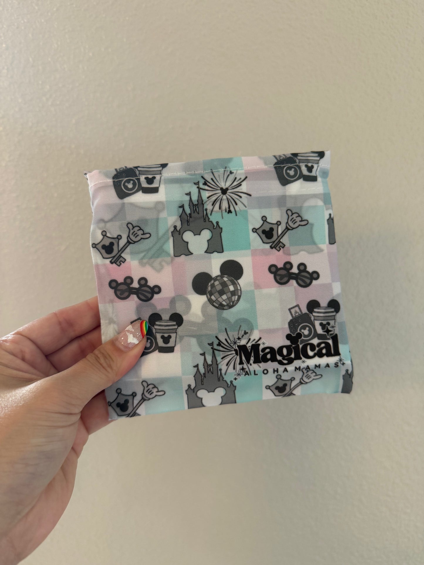 Ripstop Reusable Bag - Main Street Magic Mermaid