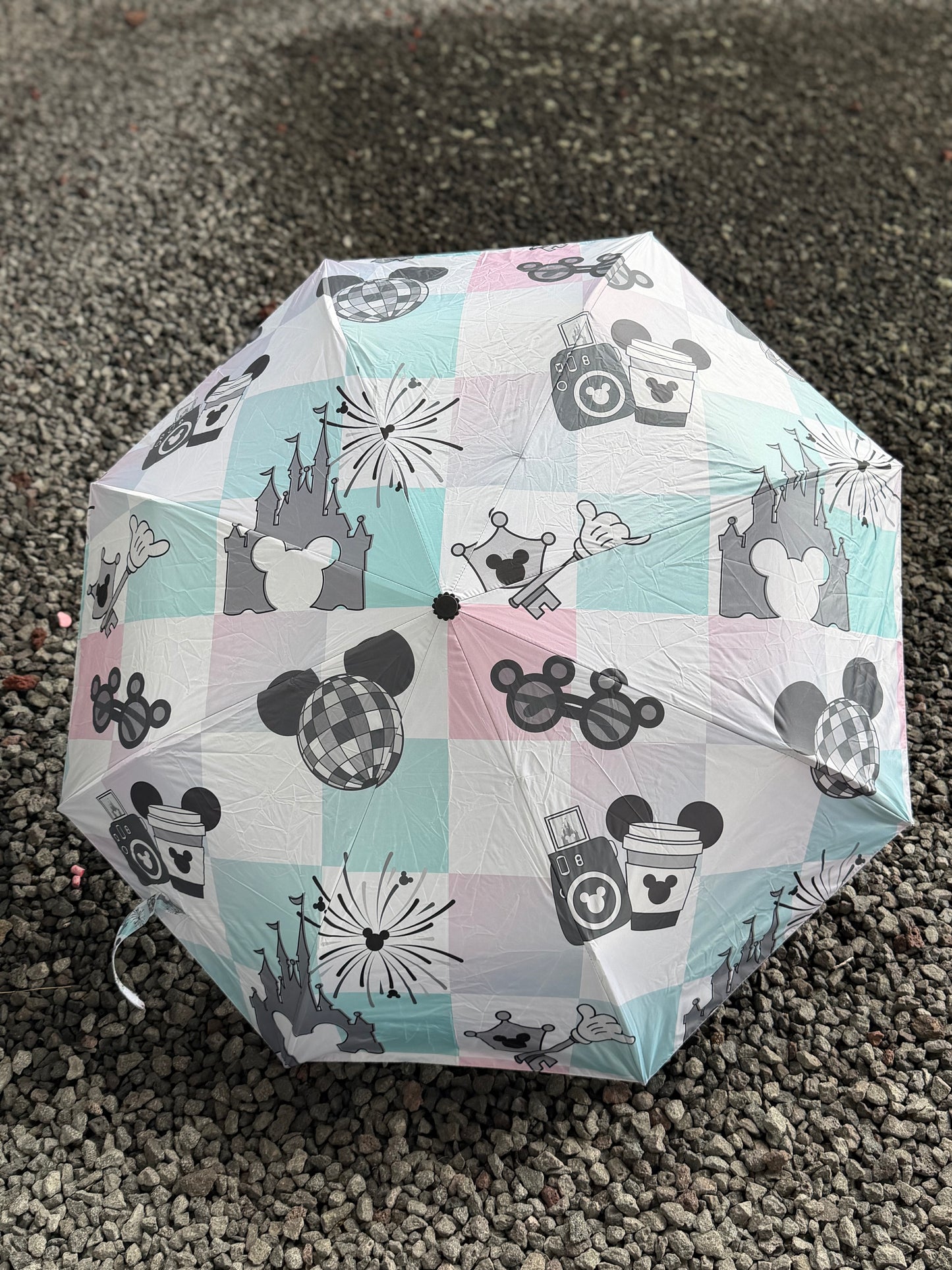 IMPERFECT Compact Umbrella - Main Street Magic Mermaid