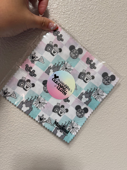 Microfiber Cleaning Cloth - Main Street Magic Mermaid