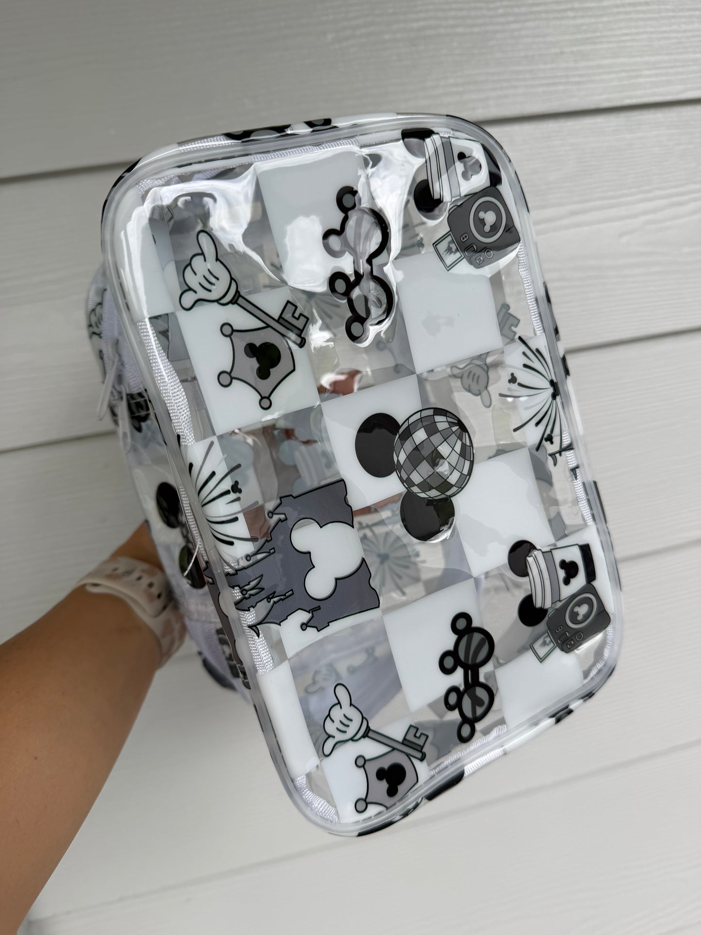 Transparent Accessories Bag - Main Street Magic