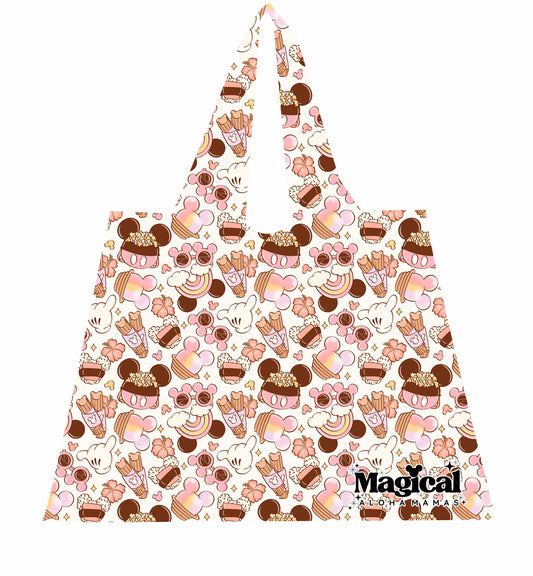 Ripstop Nylon Foldable Reusable Bag - Magical Vibes