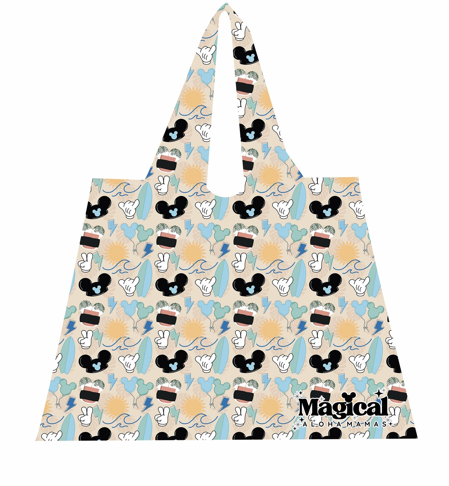 Ripstop Nylon Foldable Reusable Bag - Magical Braddah