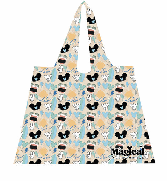 Ripstop Nylon Foldable Reusable Bag - Magical Braddah