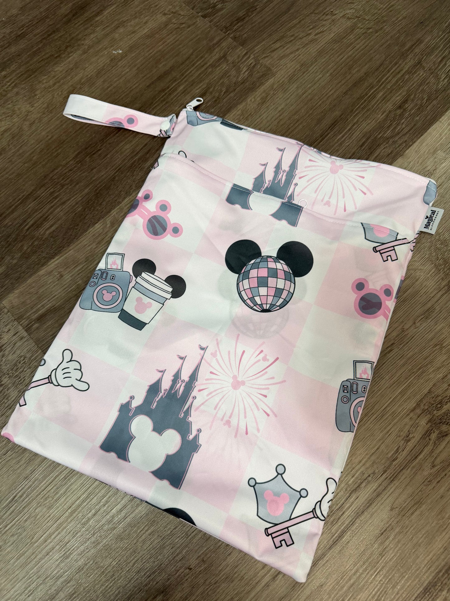 Wet Bags - Main Street Magic Pink