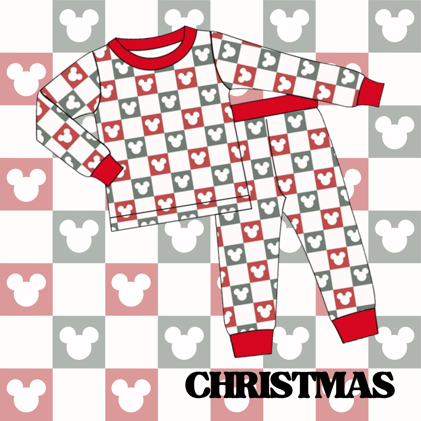 *PREORDER* Bamboo Christmas Pajamas - 2 Piece Set