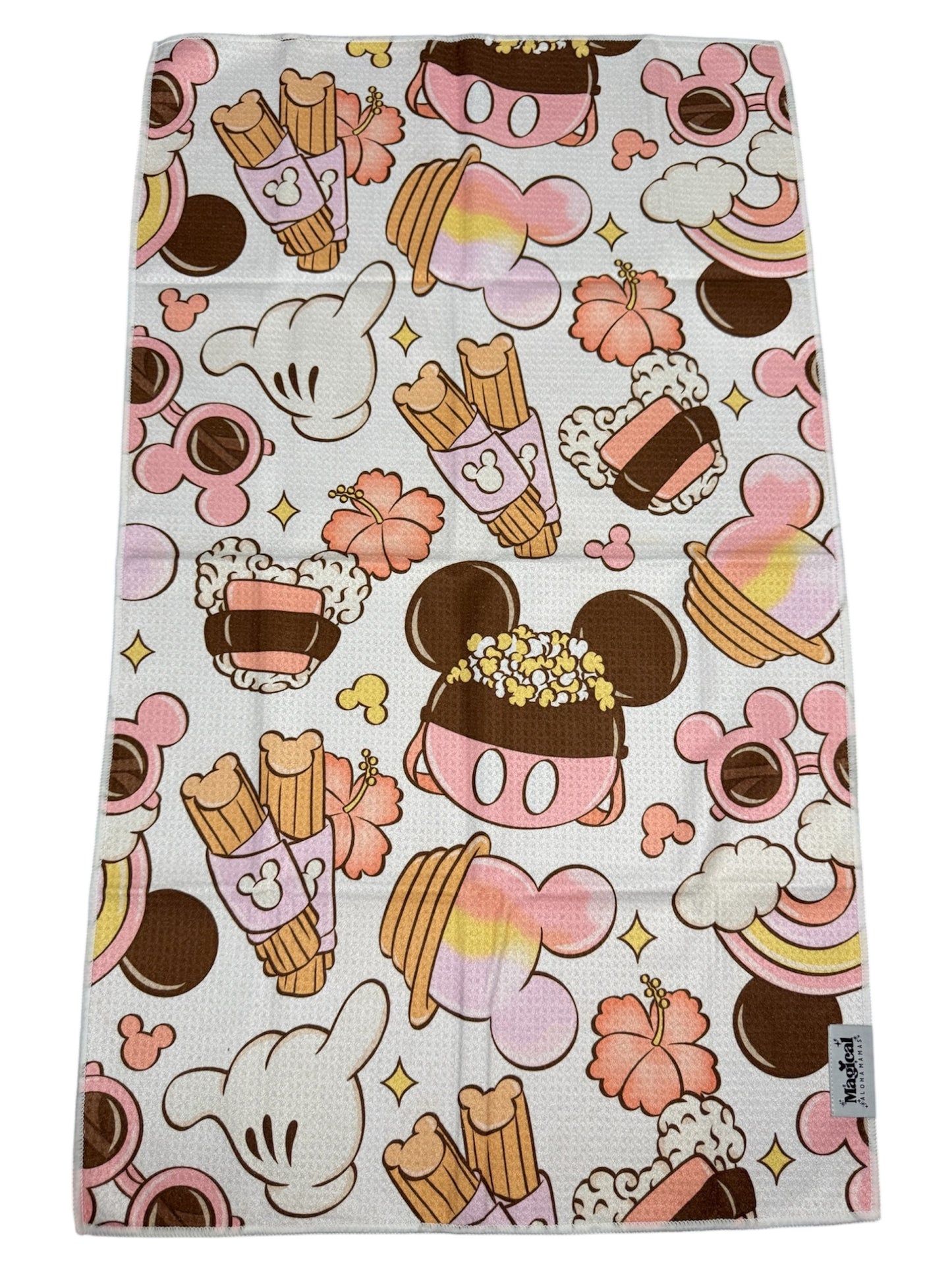 Microfiber Waffle Tea Towel - Magical Vibes