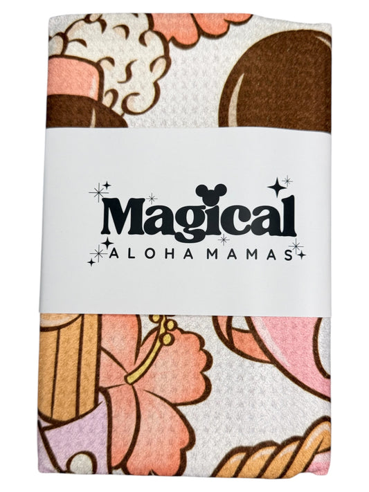 Microfiber Waffle Tea Towel - Magical Vibes