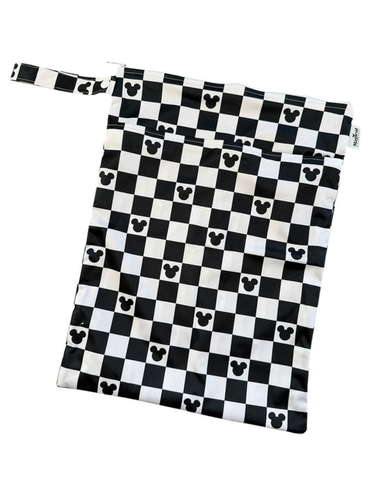 Wet Bags - Black/Tan Mickey